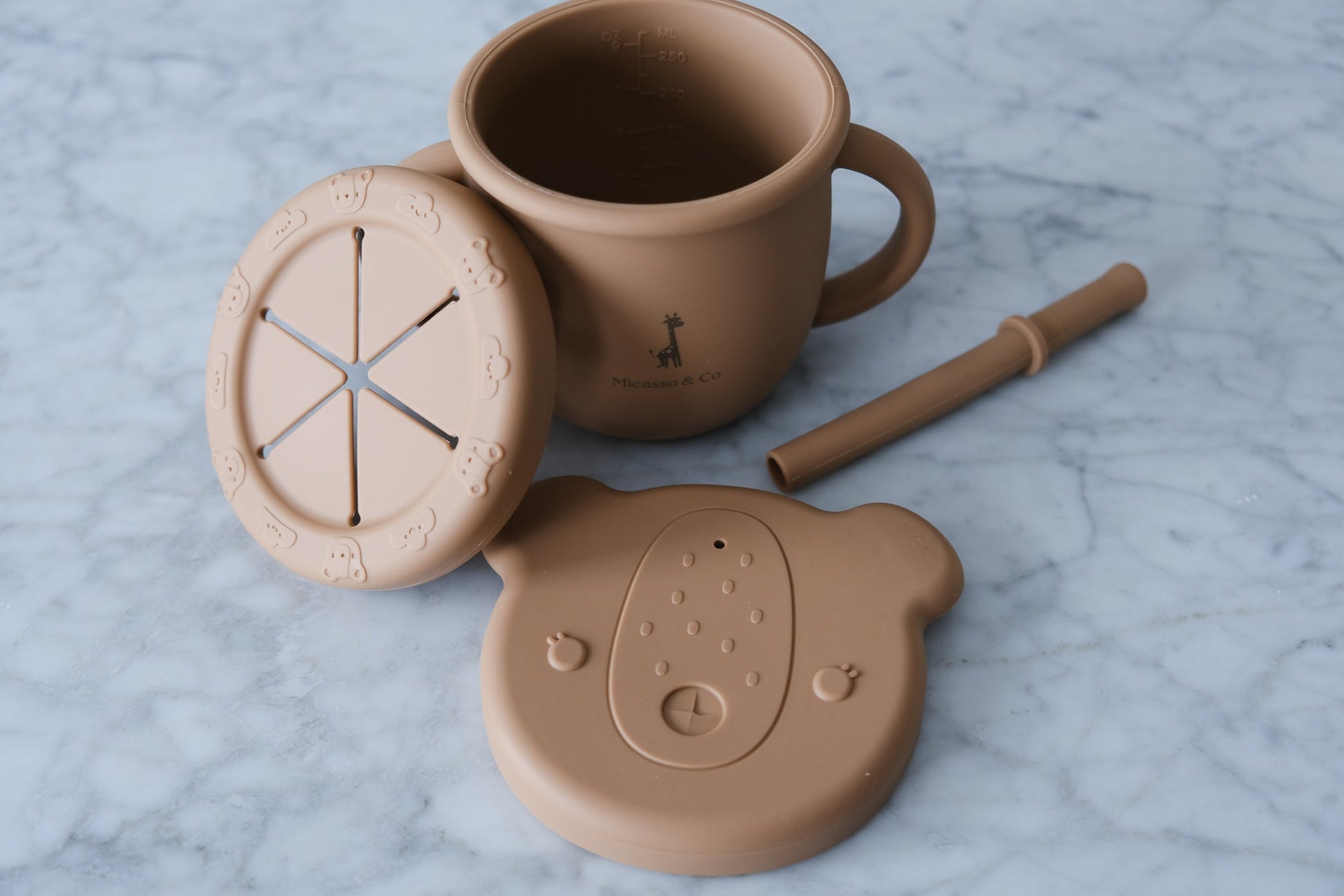 2-in-1 Learning Cup for Snacks and Liquids