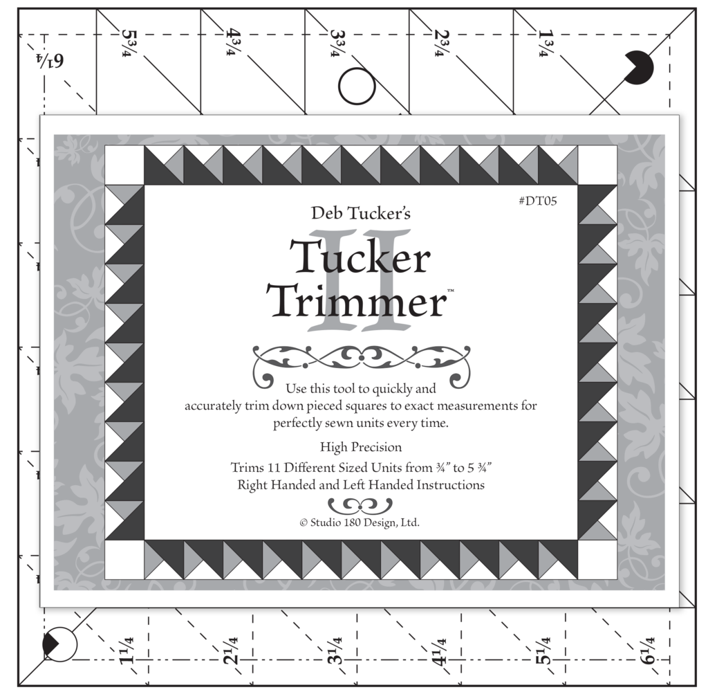 Règles de coupe Tucker Studio 180 Designs