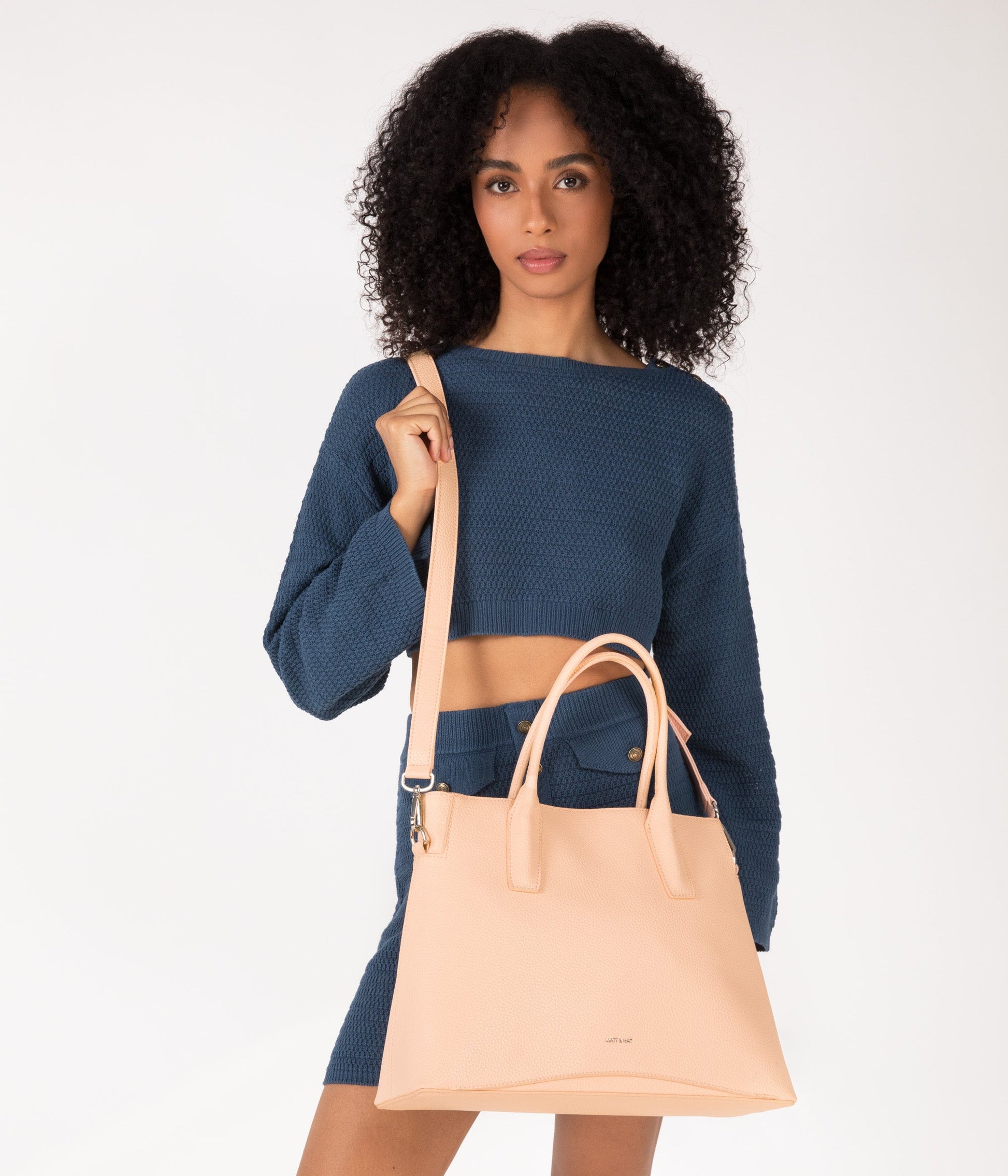 NEVADALG Vegan Satchel - Purity