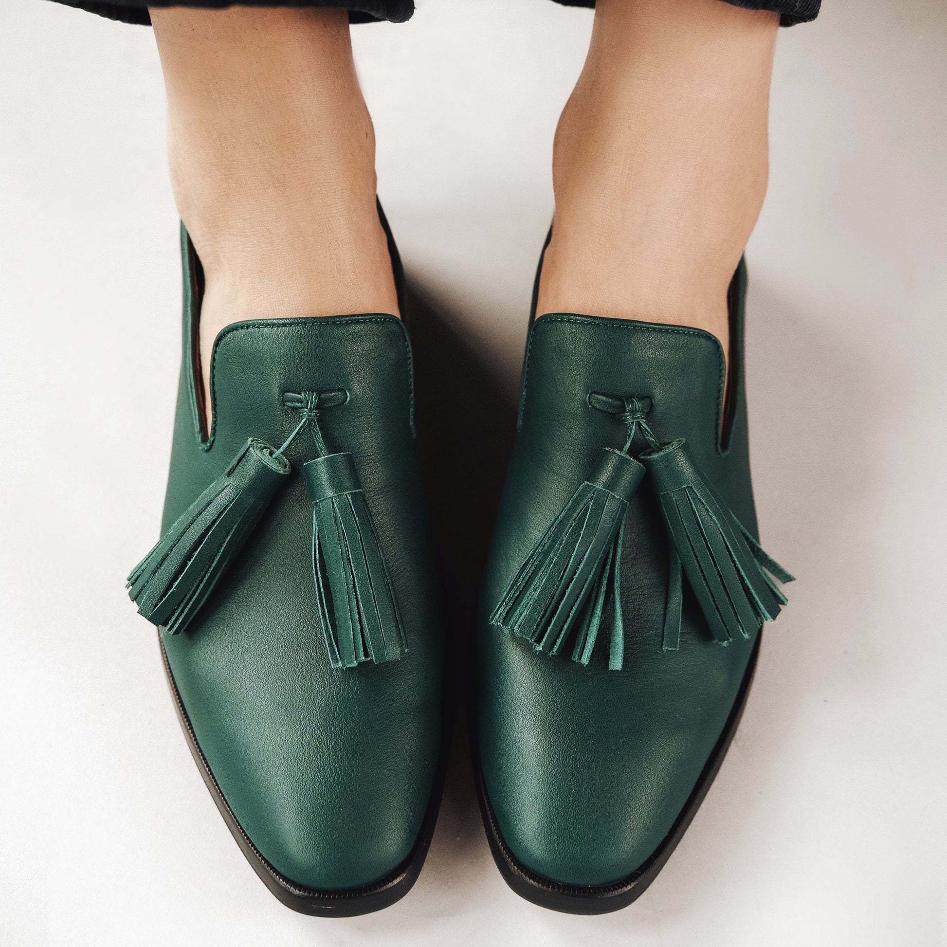 The Tassel Daily Loafer Deep Forest