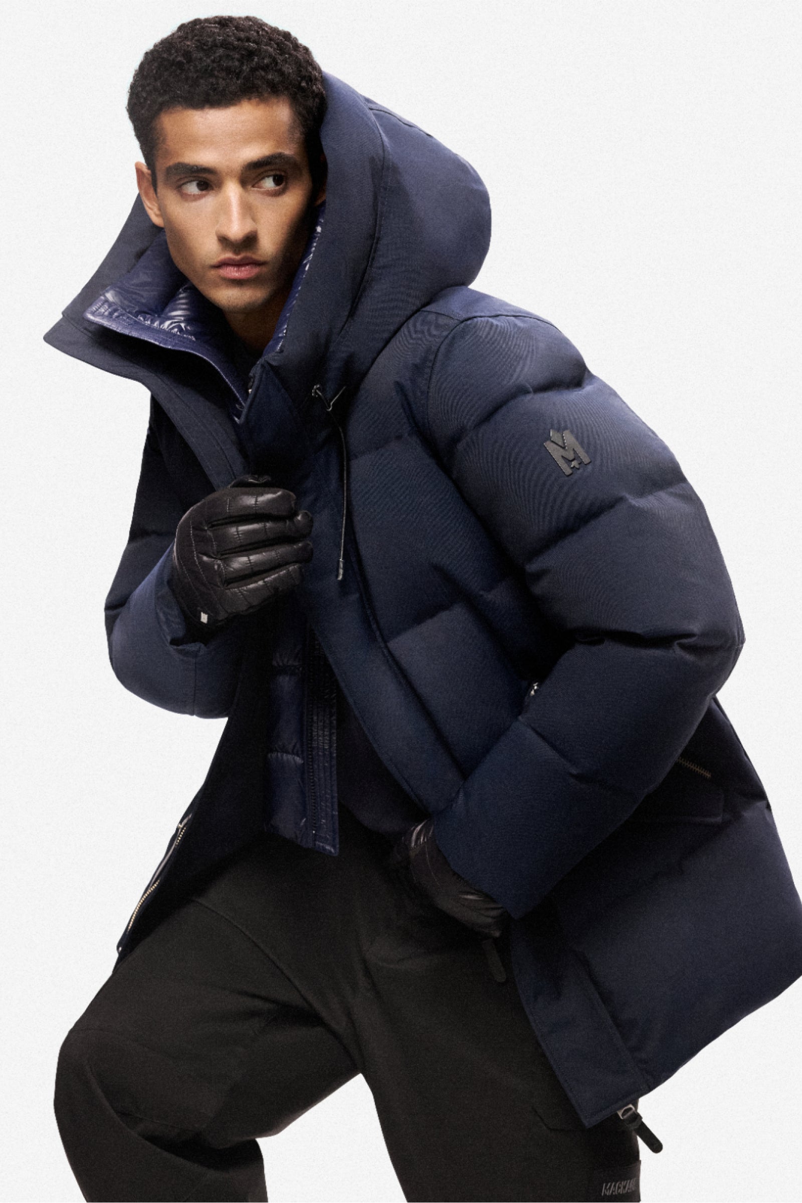 GRAYDON 2-in-1 lustrous light down jacket