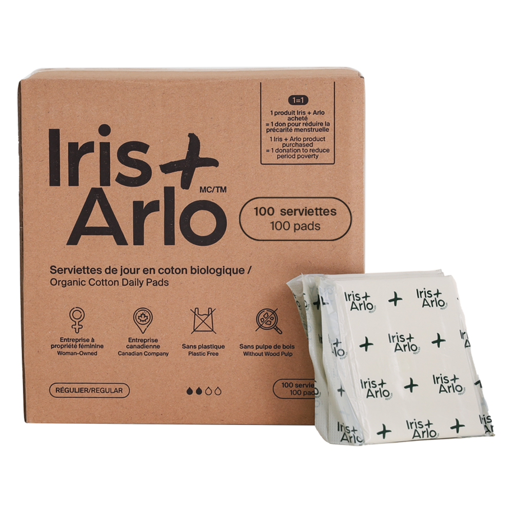 100% Organic Cotton Regular Pads - Bulk