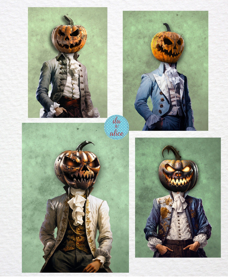 Cartes postales d'Halloween de Dapper Jack