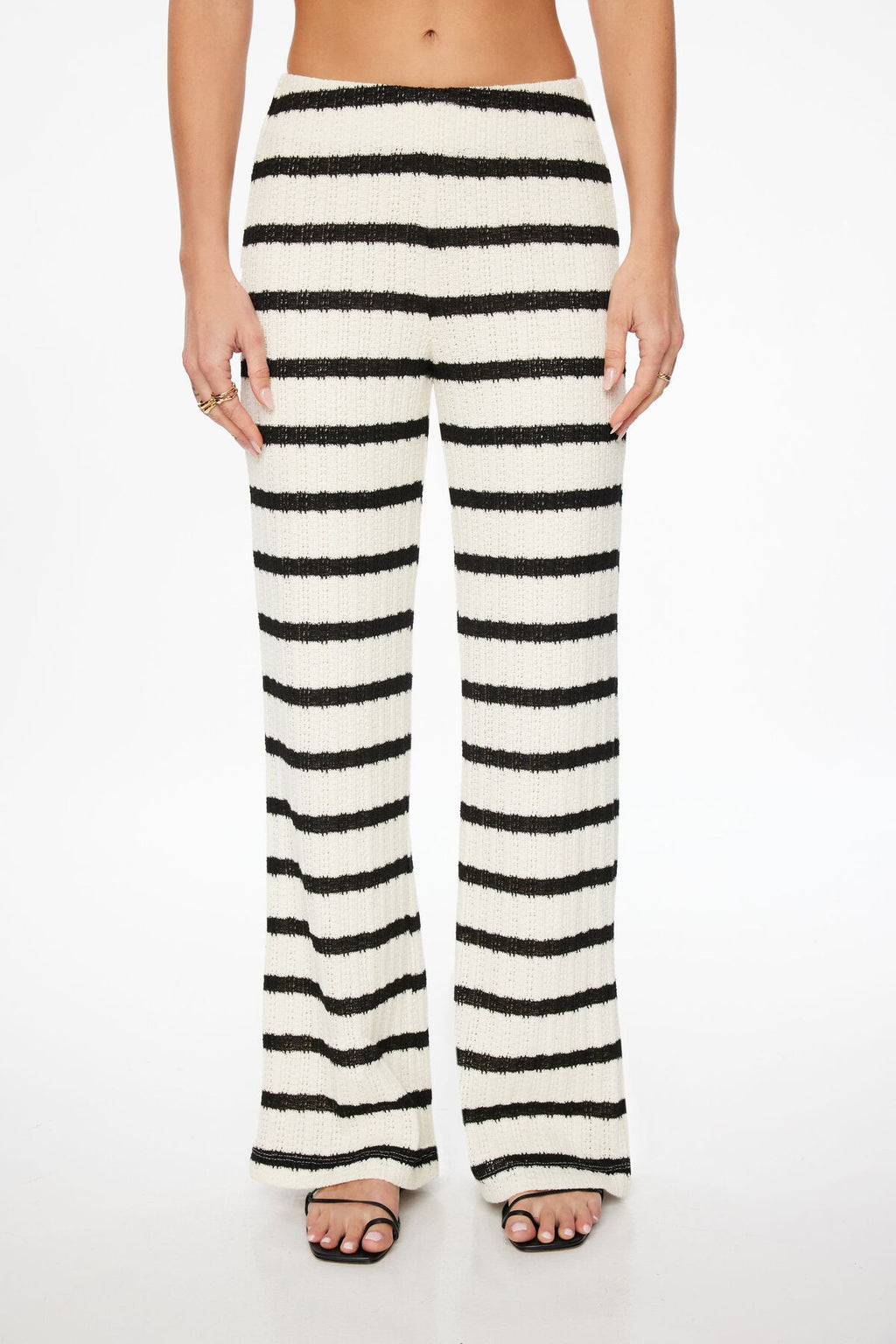 Pantalon large au crochet Malika