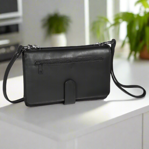 Pochette de luxe en cuir Derek Alexander