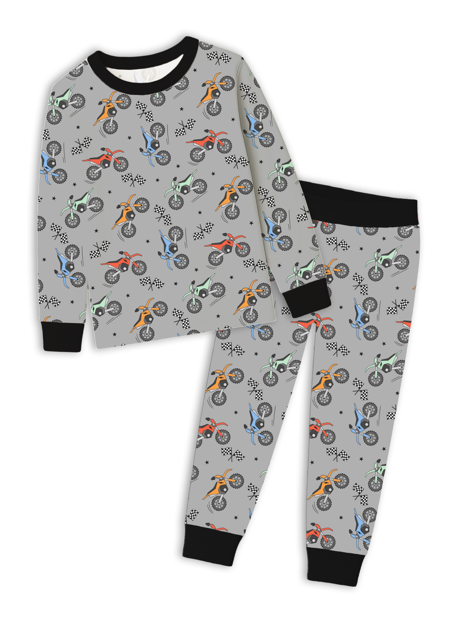Rebel Rider - Pyjama deux pièces en bambou pour enfant