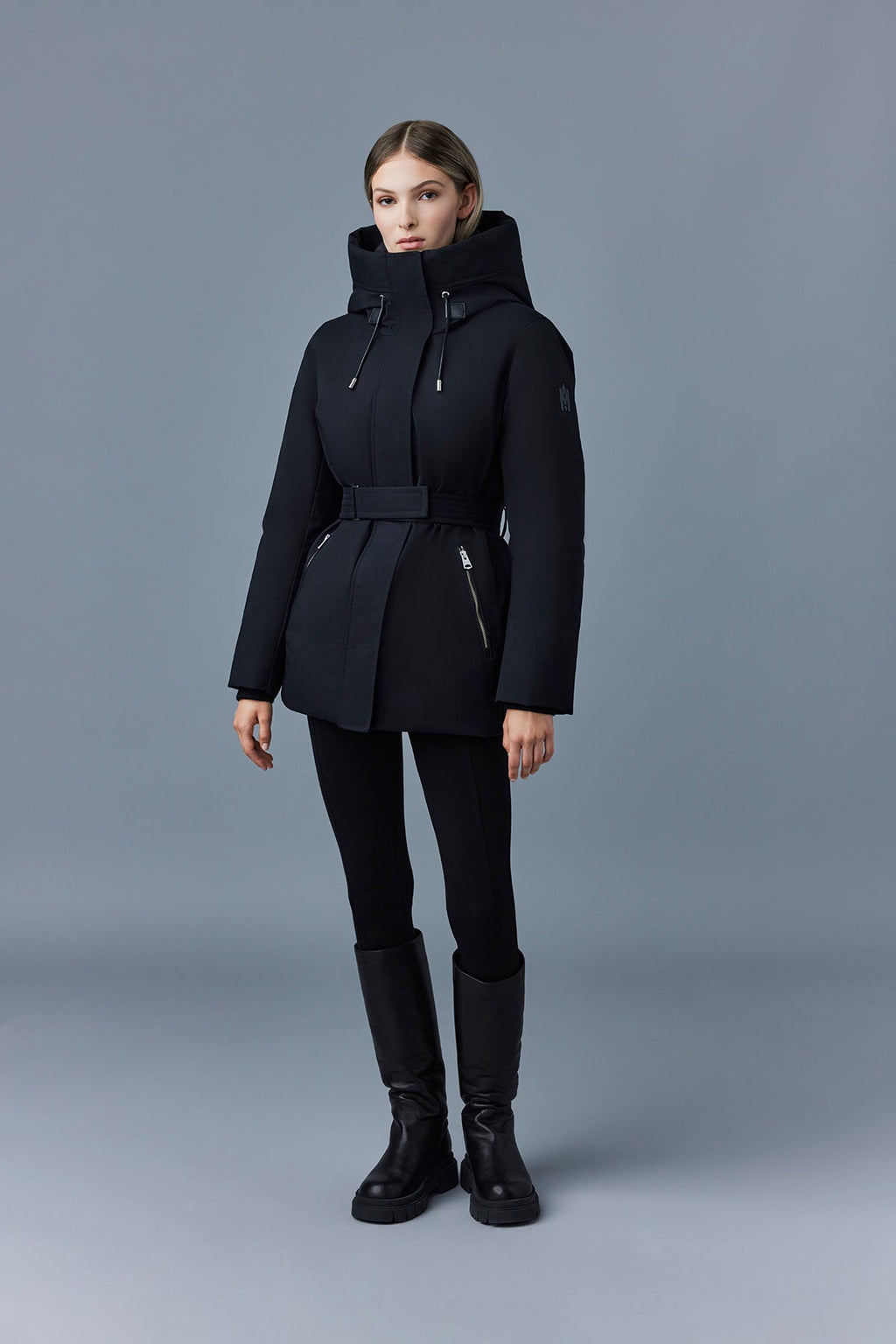 Parka en duvet 2 en 1 JENI-NFZ avec plastron amovible