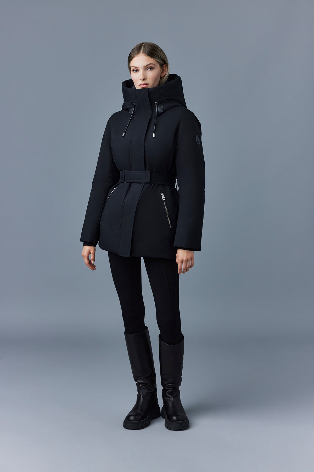 Parka en duvet 2 en 1 JENI-NFZ avec plastron amovible