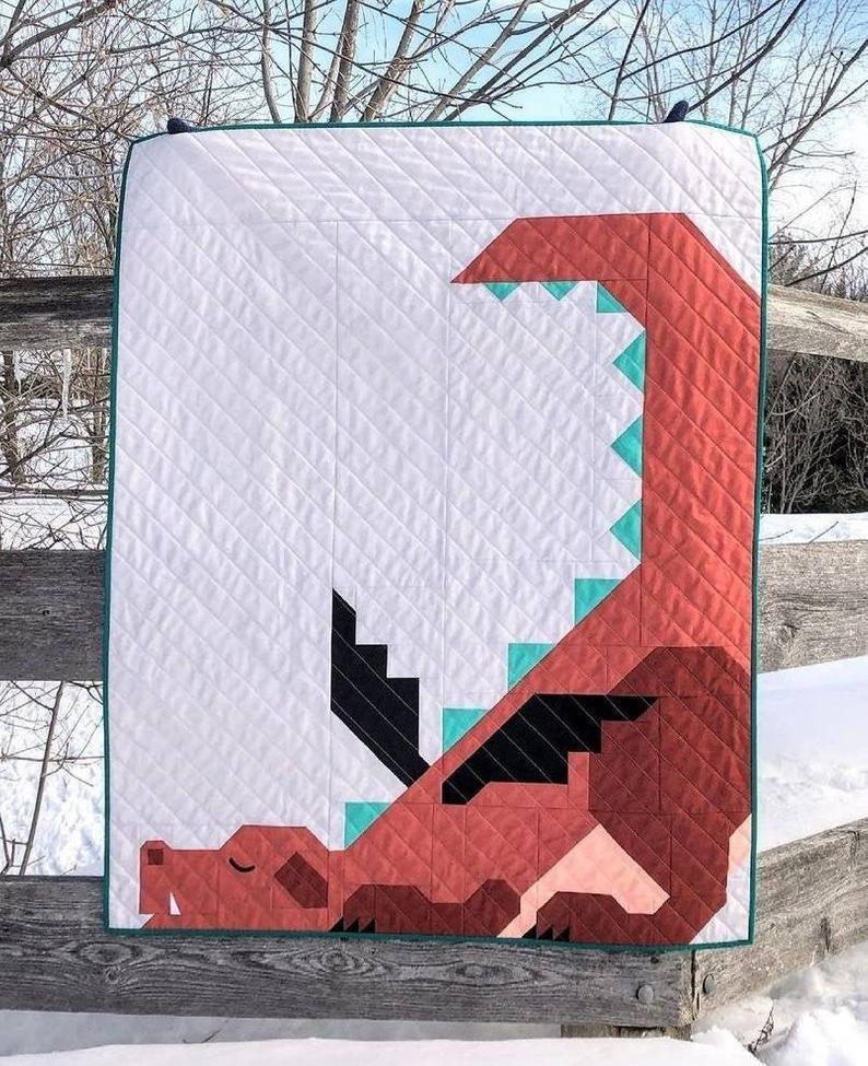 Apples & Beavers Dragon Dreams Quilt Pattern ABP-102