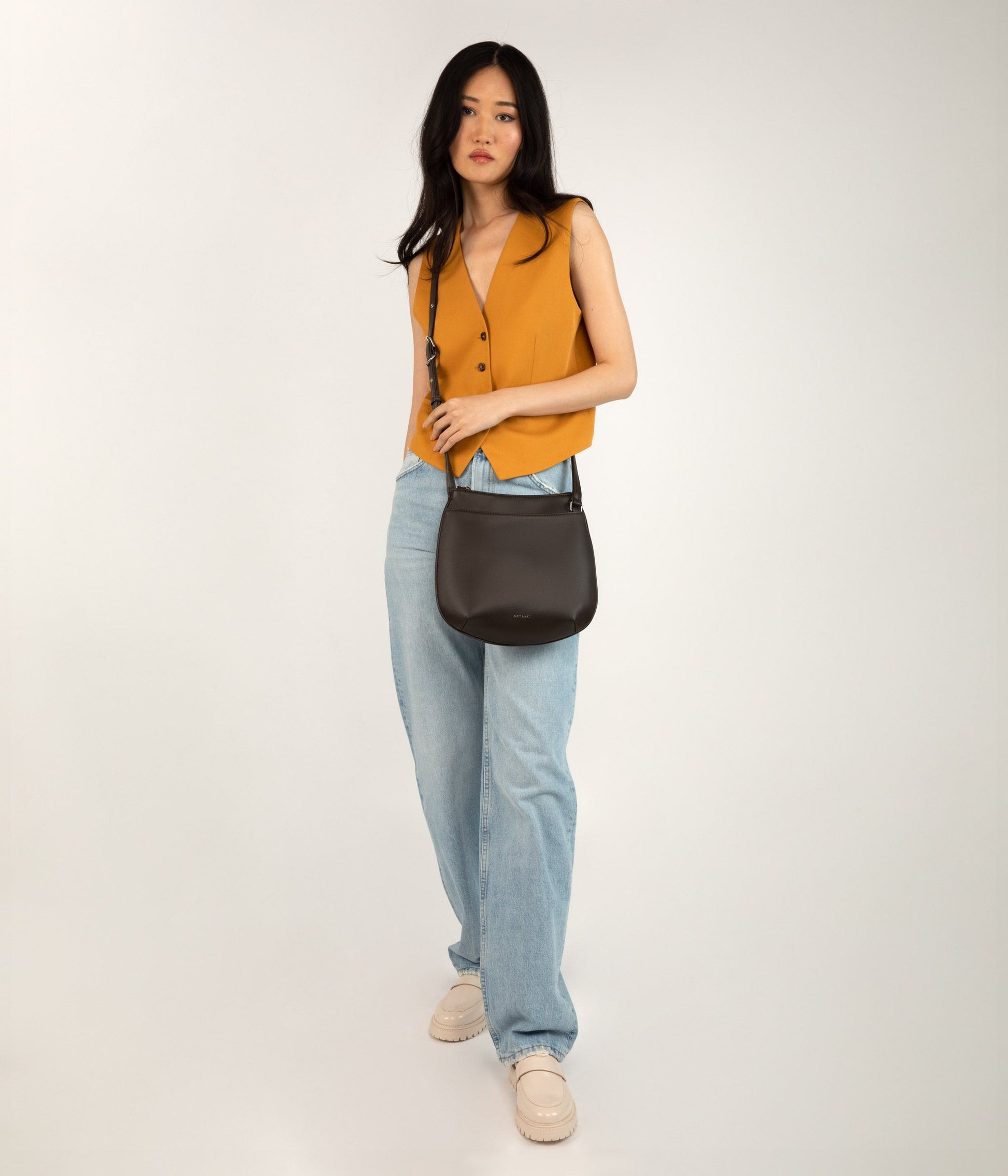 Sac bandoulière végétalien SALO LG - Sol