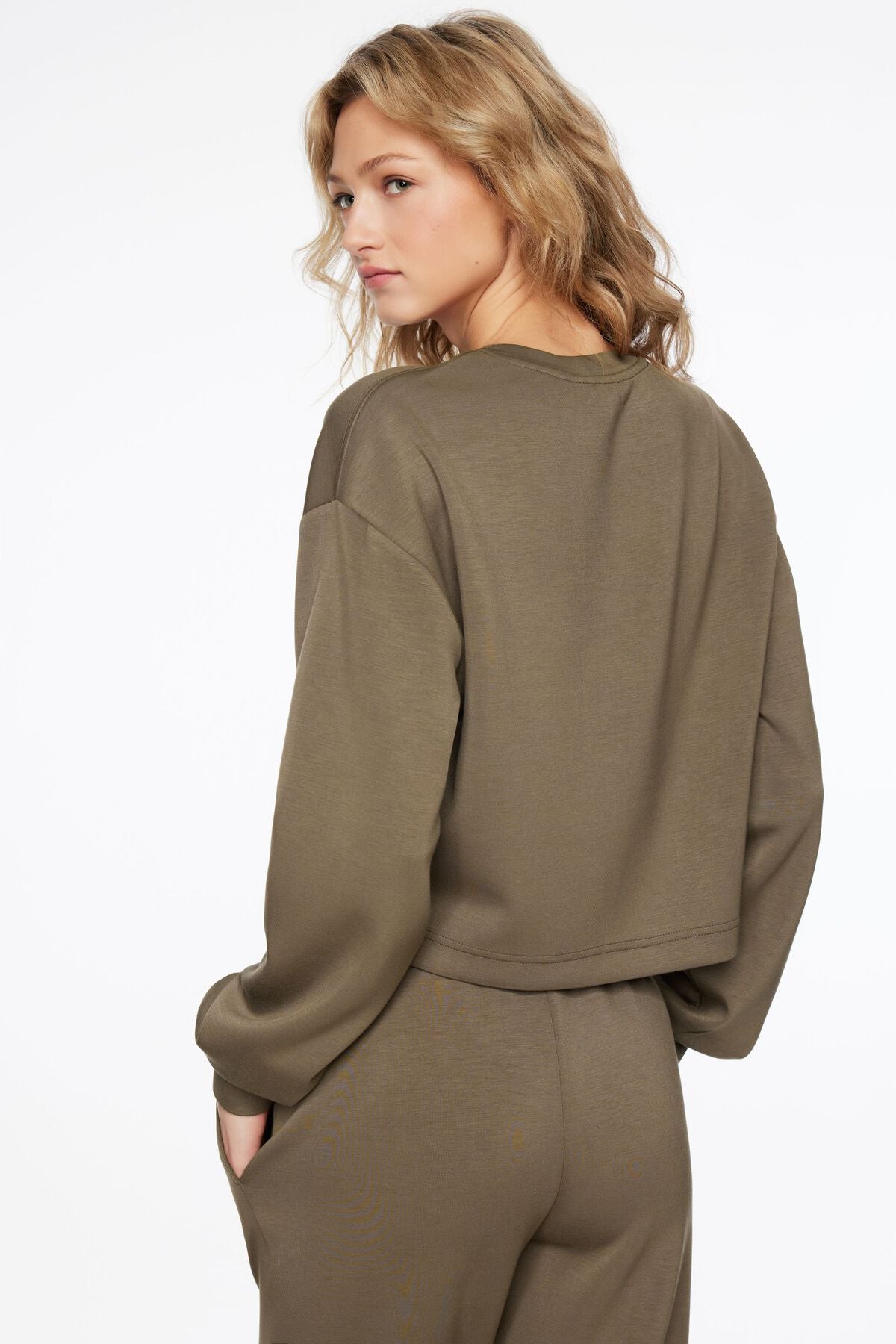 Sweat-shirt ras du cou Anywear Scuba Boxy
