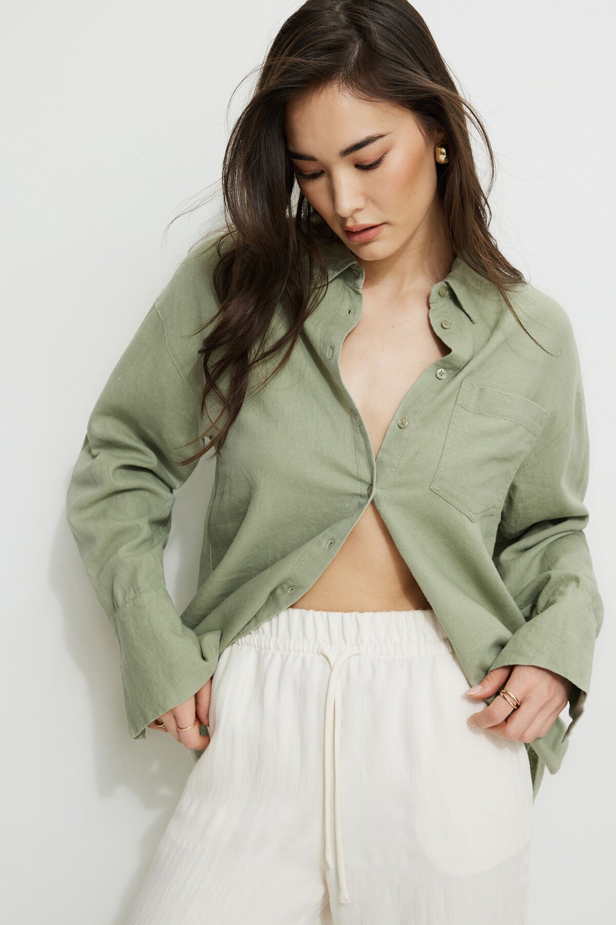 Monroe Oversized Linen Shirt