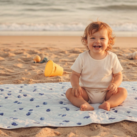 Beach & Games Tablecloth - Blueberries