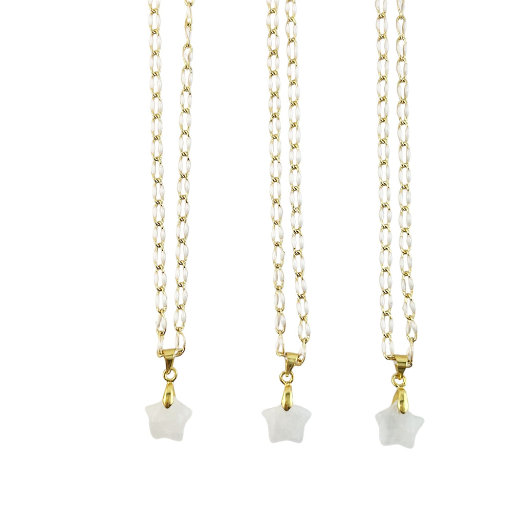 Collier étoile de Noël - Vacances