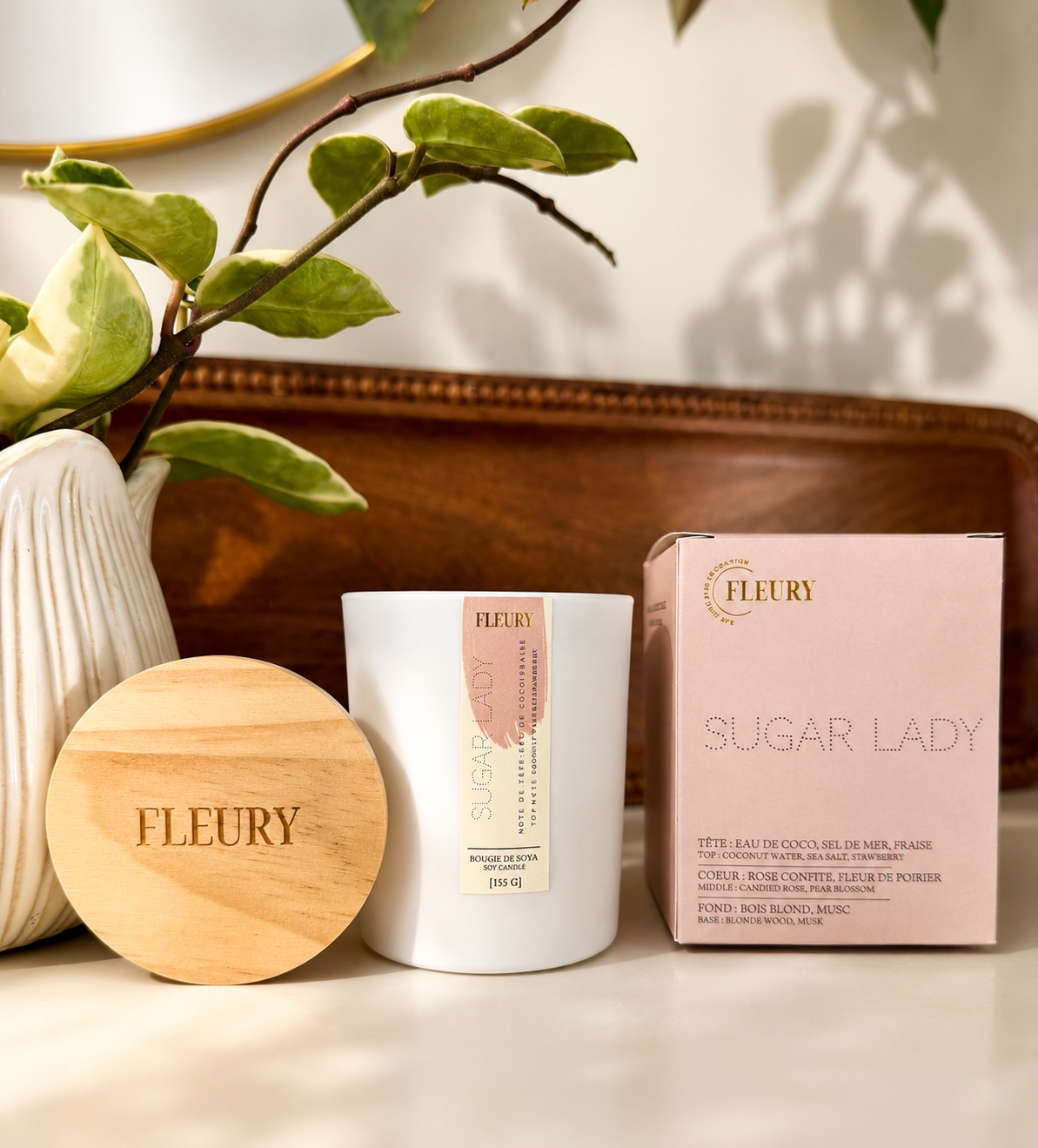Sugar Lady Candle