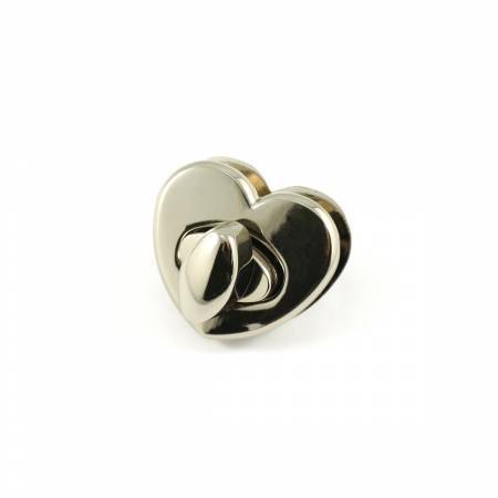 Cadenas de sac en forme de cœur en nickel