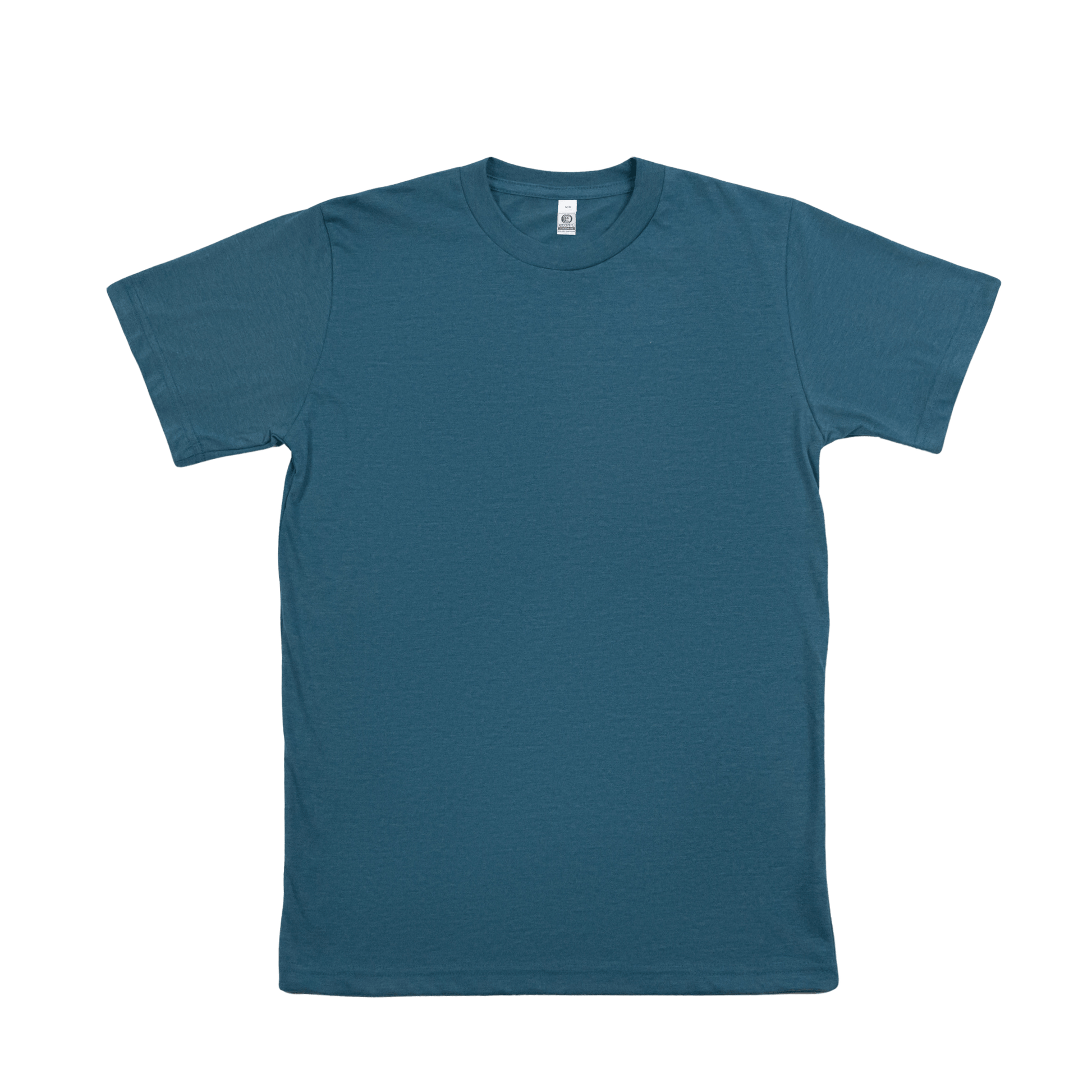 T-shirt ras du cou unisexe en mélange de coton
