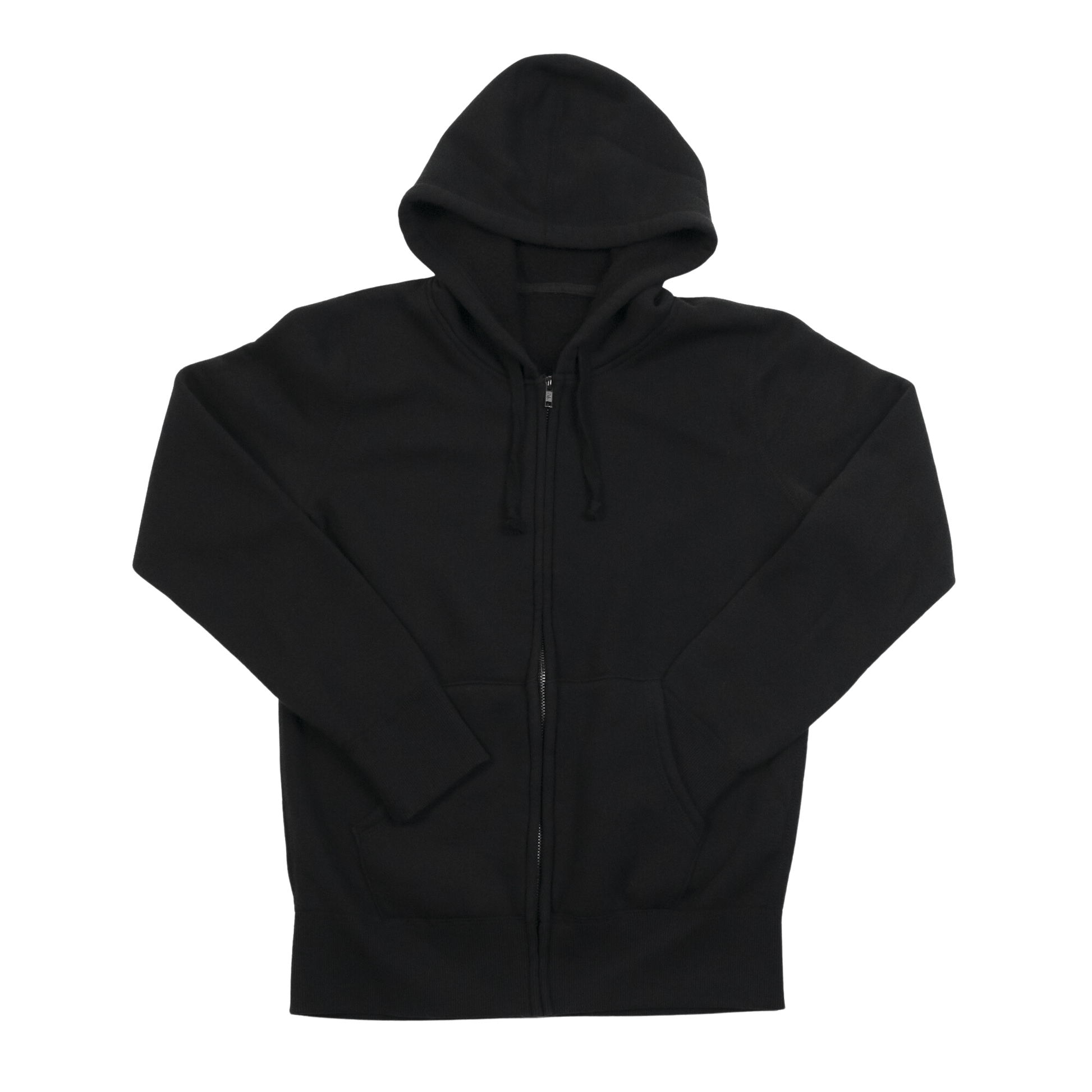 Sweat à capuche zippé en polaire pour homme