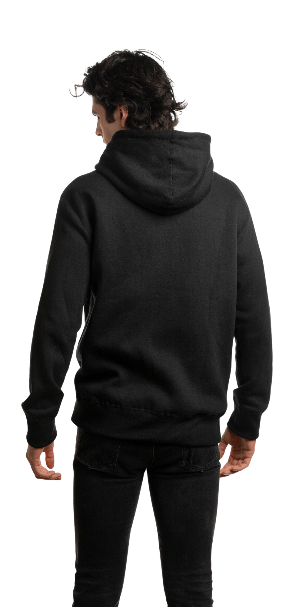 Sweat à capuche en polaire pour homme