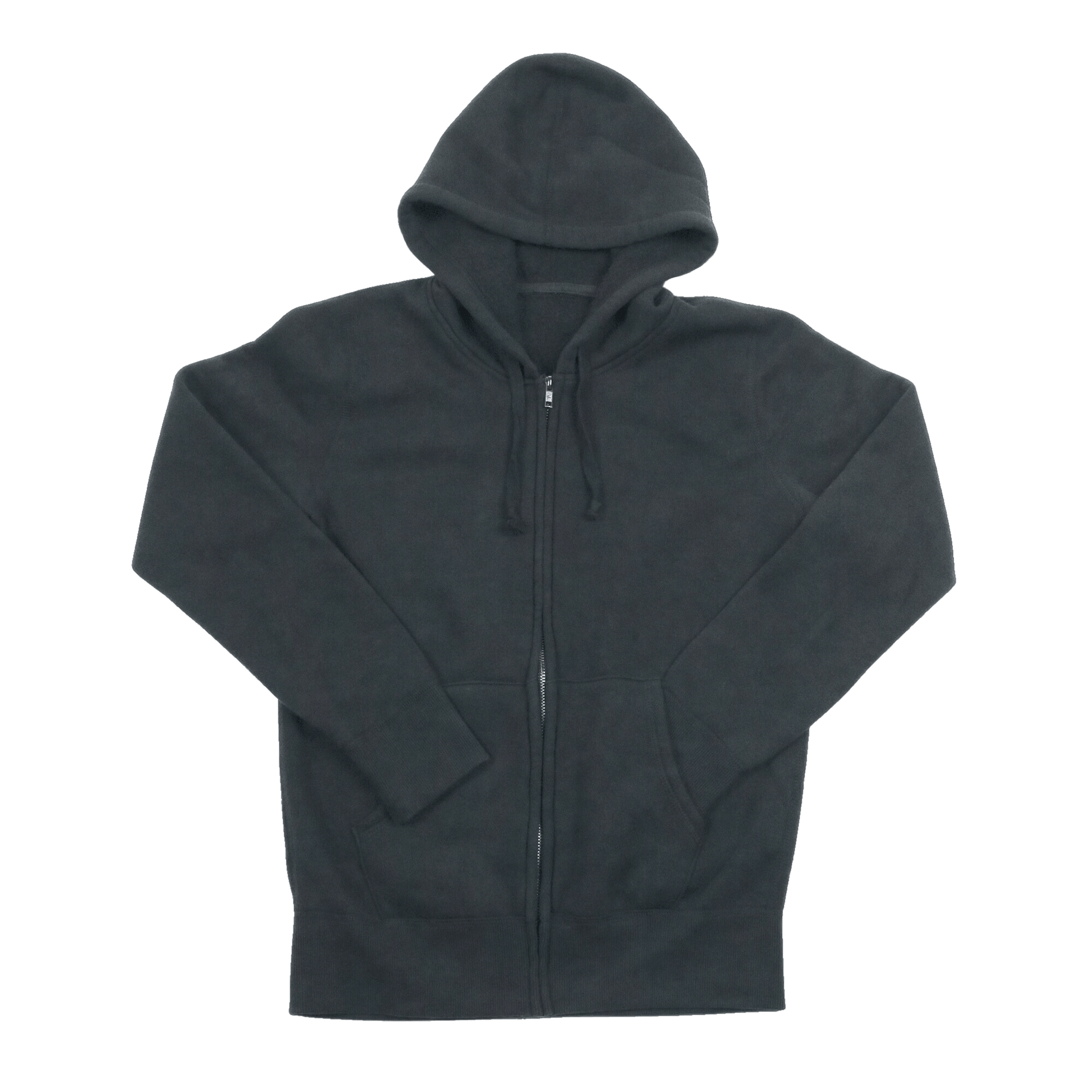 Sweat à capuche zippé en polaire pour homme