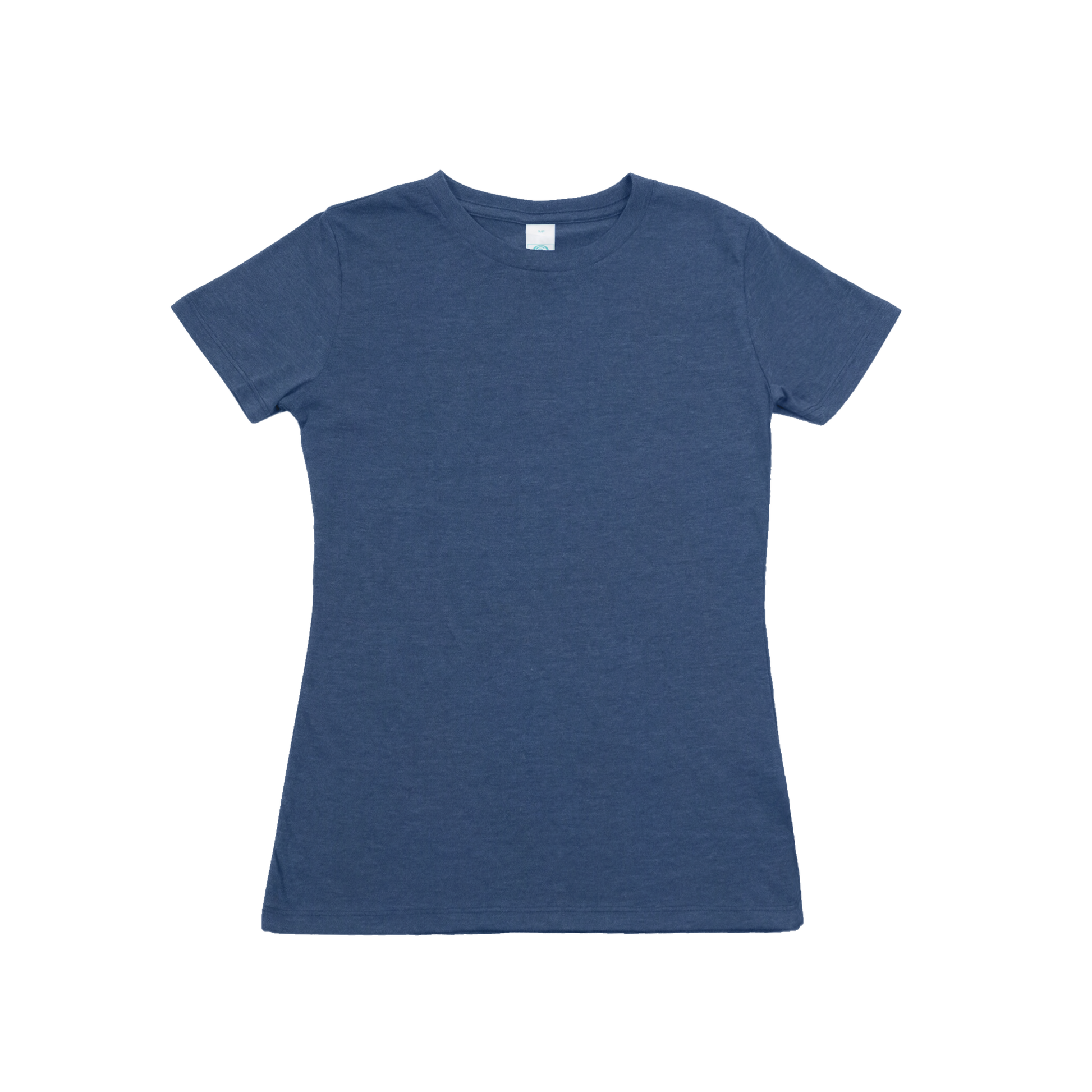 T-shirt ras du cou mélangé pour femme