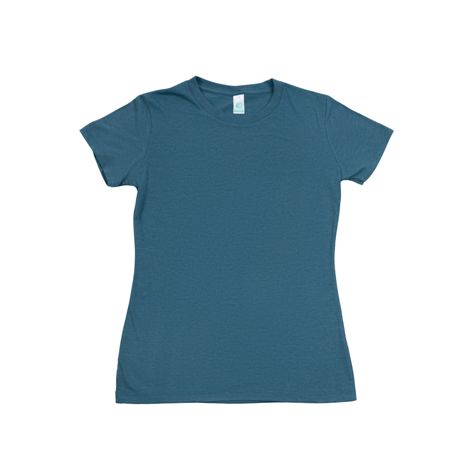 T-shirt ras du cou mélangé pour femme