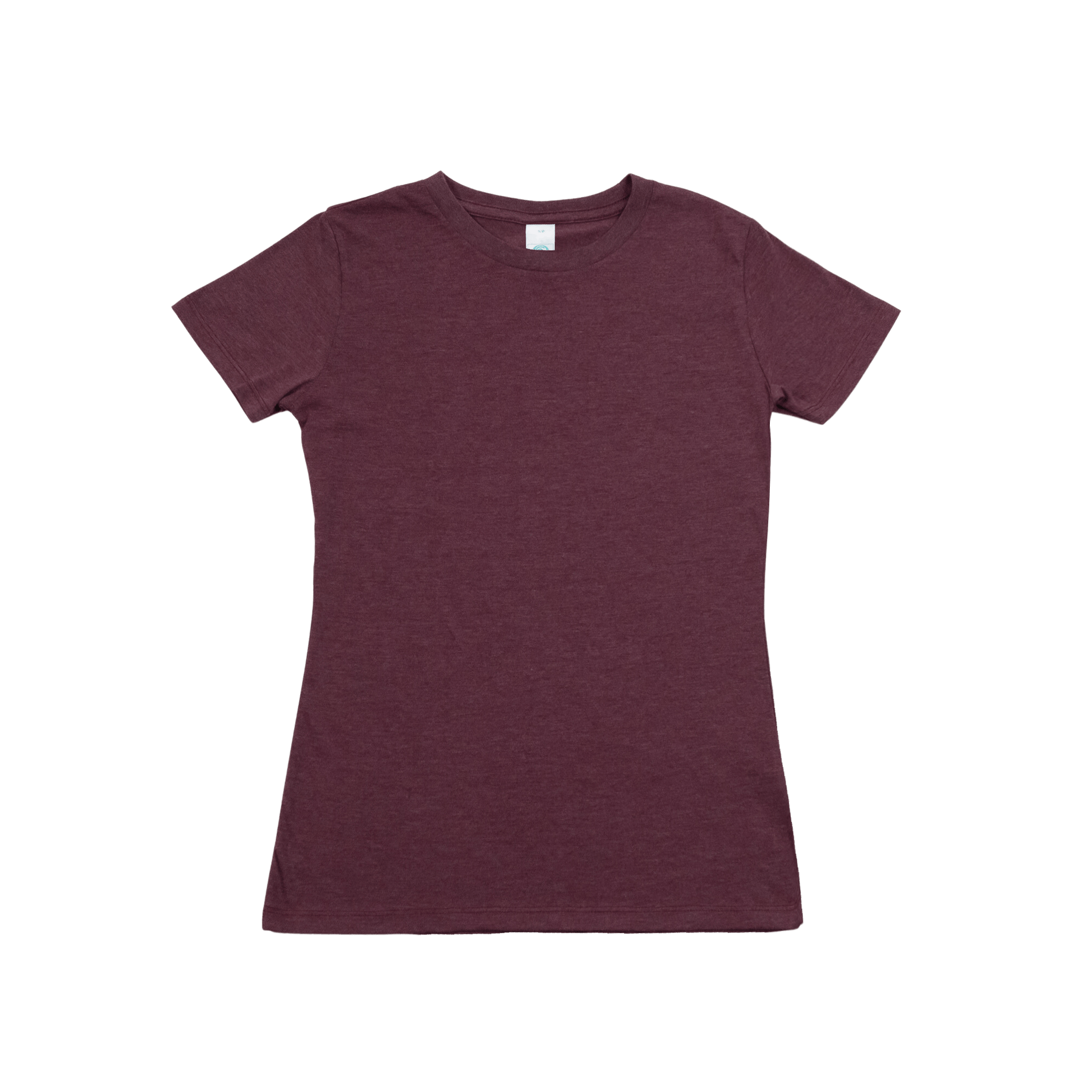 T-shirt ras du cou mélangé pour femme