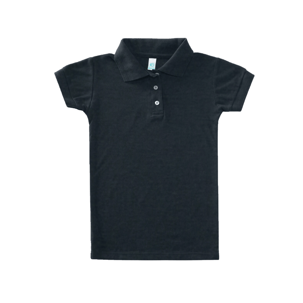 Polo en piqué mélangé pour femme