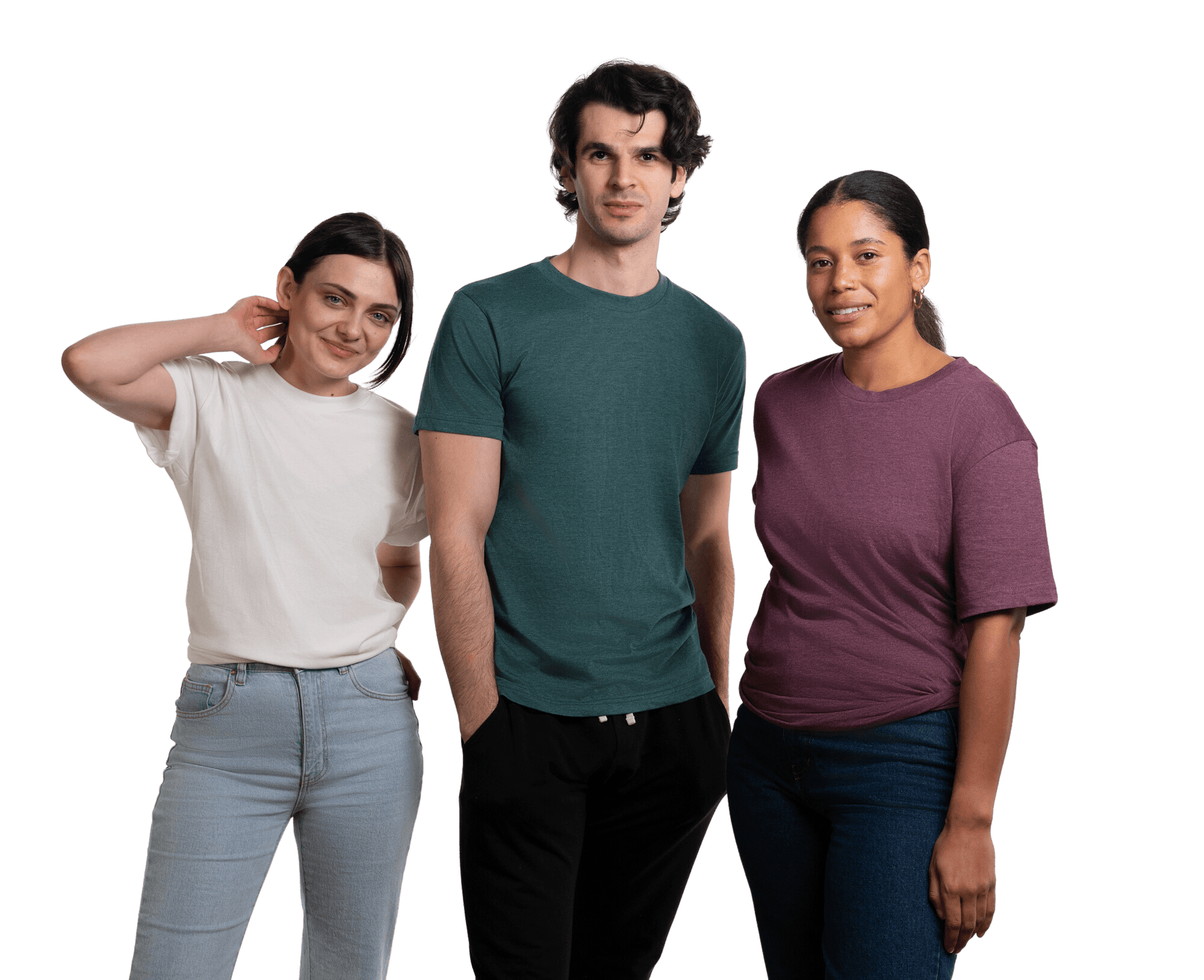 Unisex Blended Crewneck T-Shirt