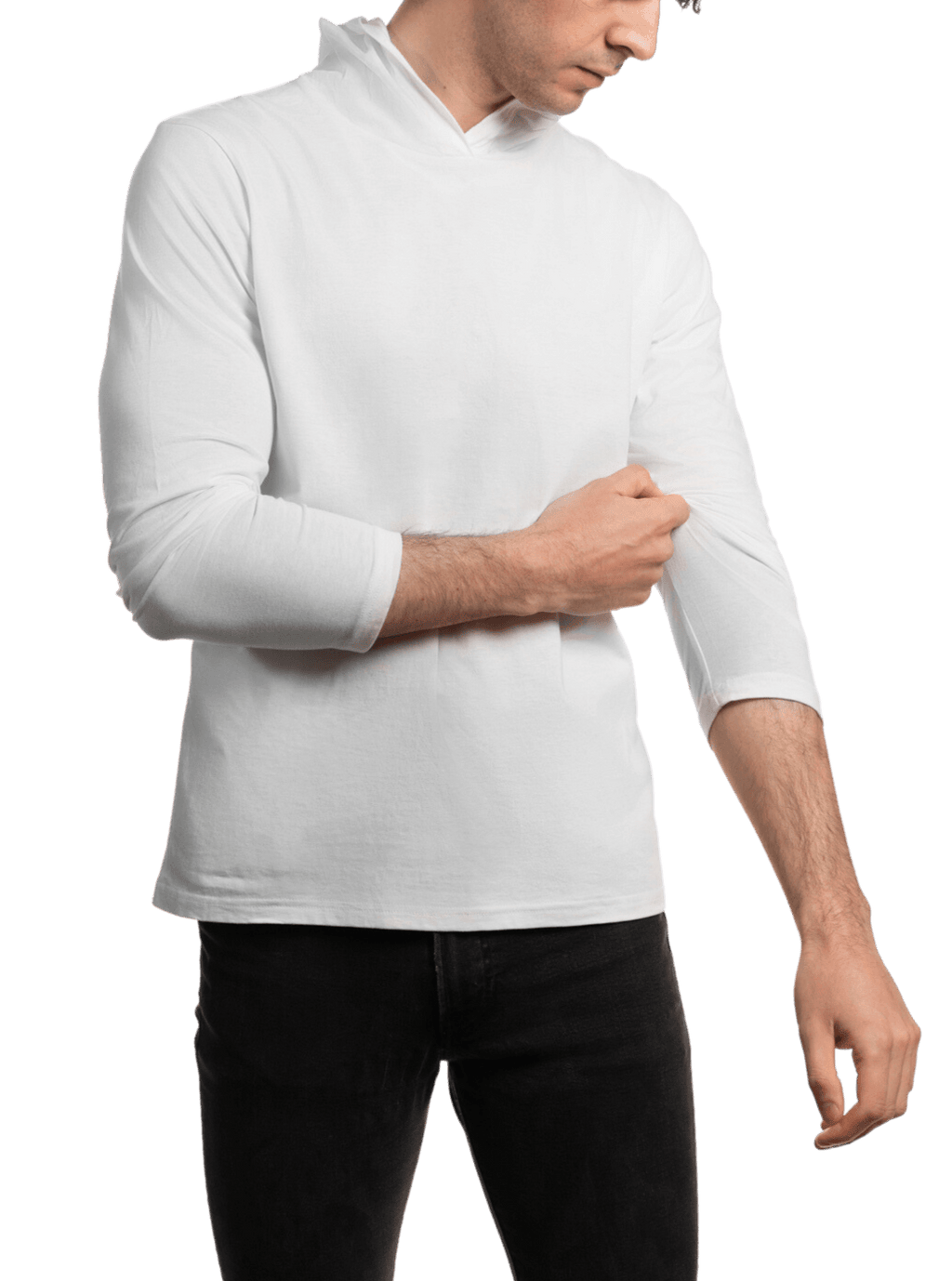 Sweat à capuche en jersey pour homme