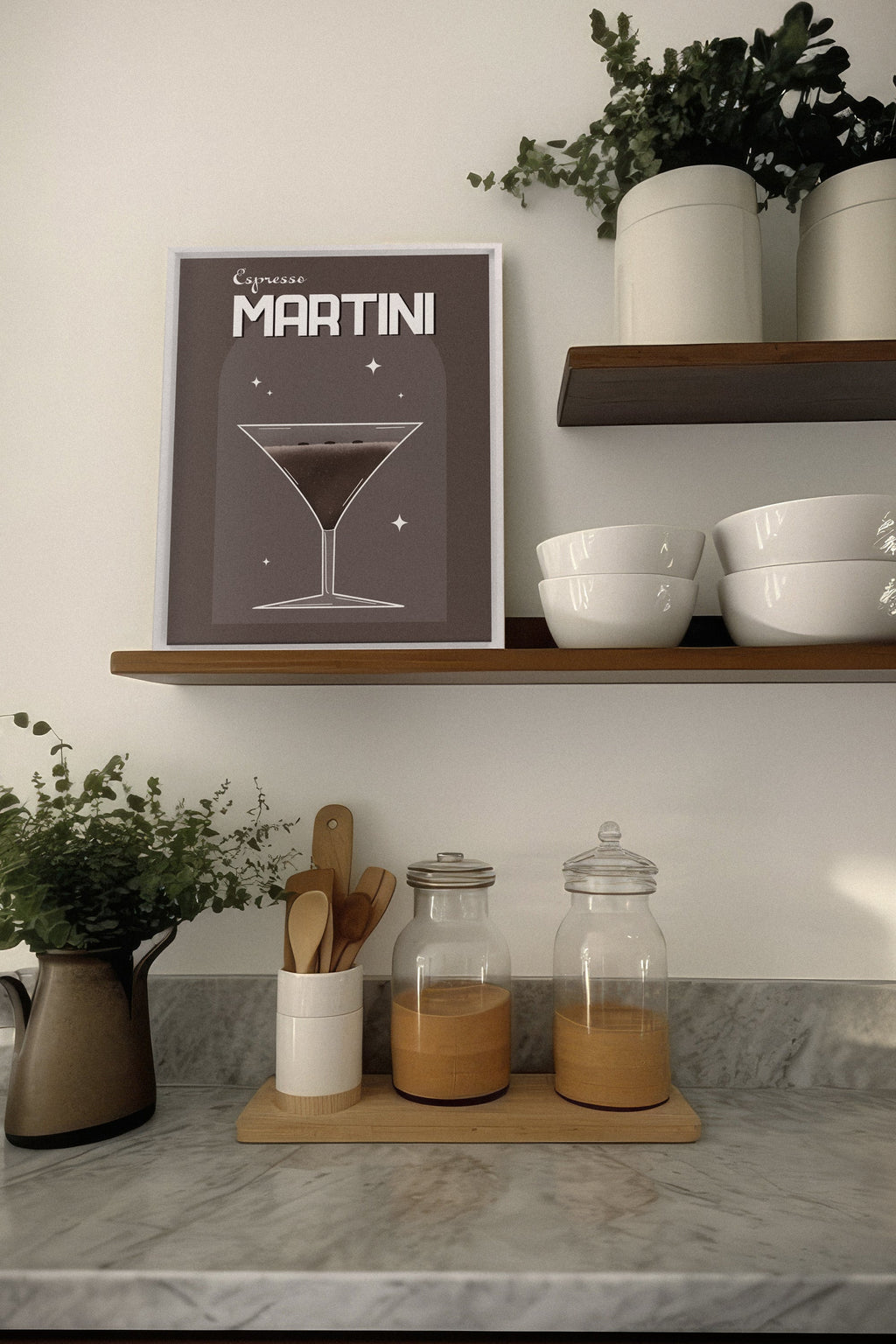 Espresso Martini, Stretched Canvas Artwork