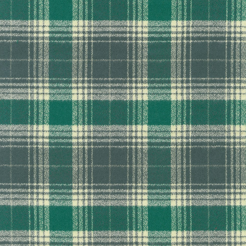 Flanelle de mammouth - Eucalyptus, 1/4 yard