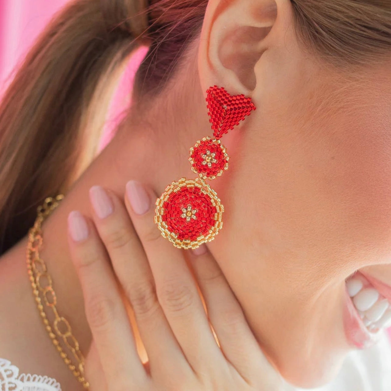 Miyuki Beaded Earrings - Amorcito