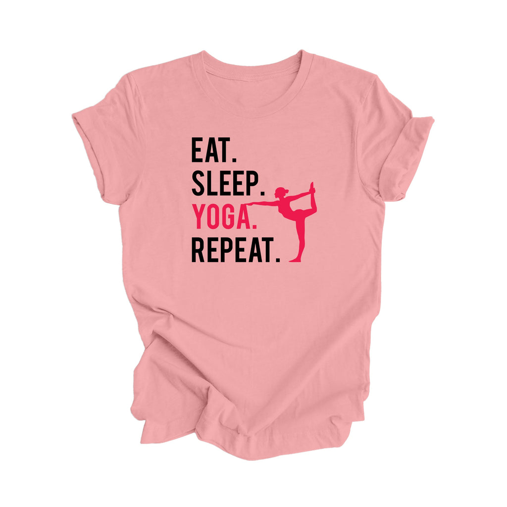 Eat Sleep Yoga Repeat - Yoga Gift, Meditation Shirt, Yoga T-shirt, Yoga Lover Gift,  Yoga Teacher Shirt, Wellness Shirt, Self Care Shirt - Inspired X