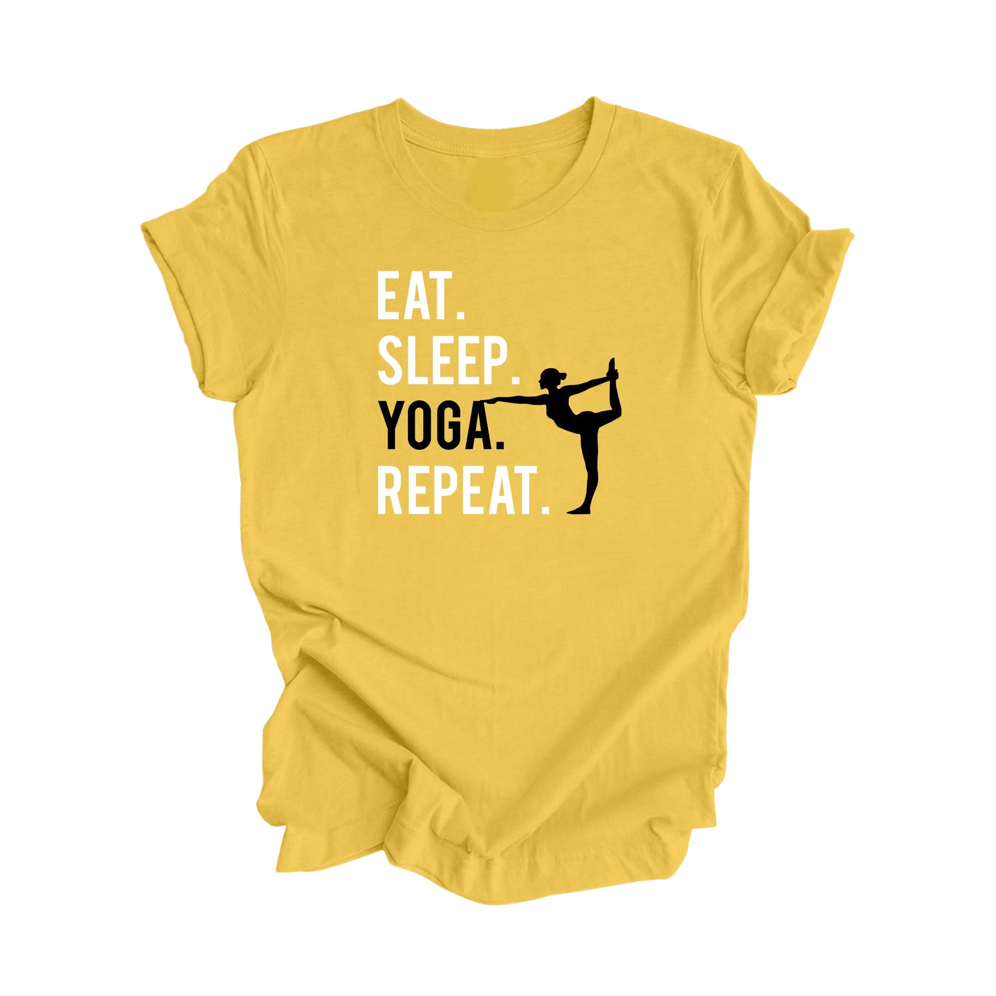Eat Sleep Yoga Repeat - Yoga Gift, Meditation Shirt, Yoga T-shirt, Yoga Lover Gift,  Yoga Teacher Shirt, Wellness Shirt, Self Care Shirt - Inspired X