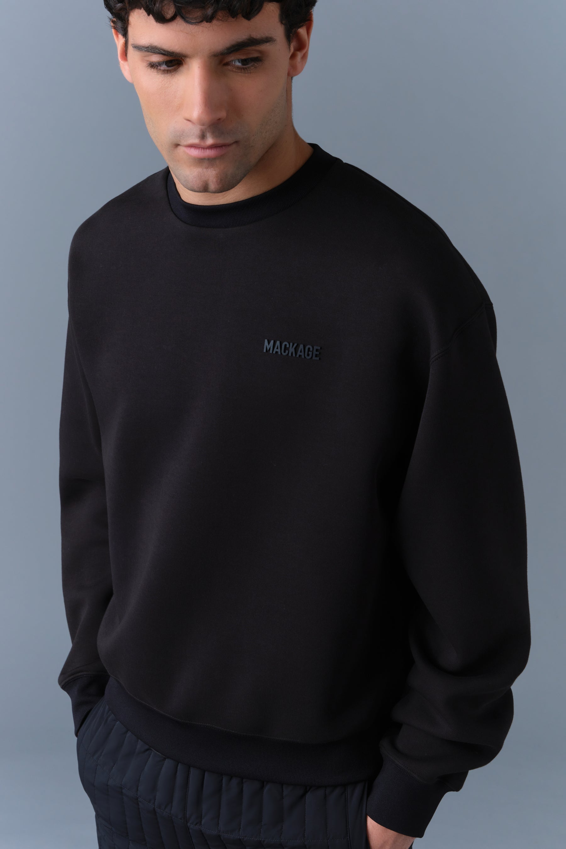 JULIAN Double-Face Jersey Sweatshirt