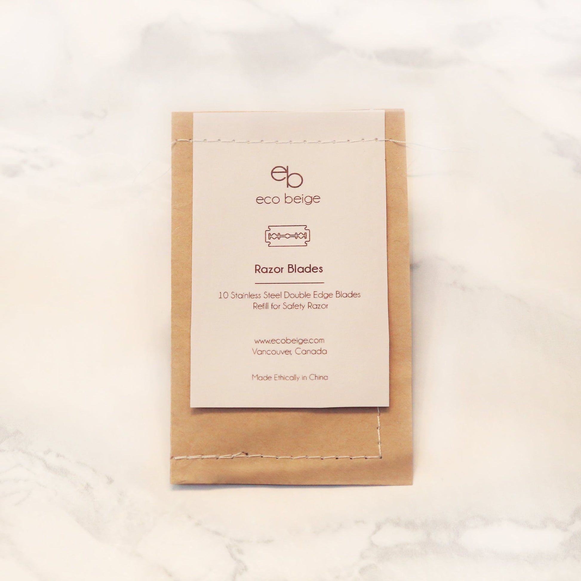 Lames de rasoir à double tranchant, lot de 10