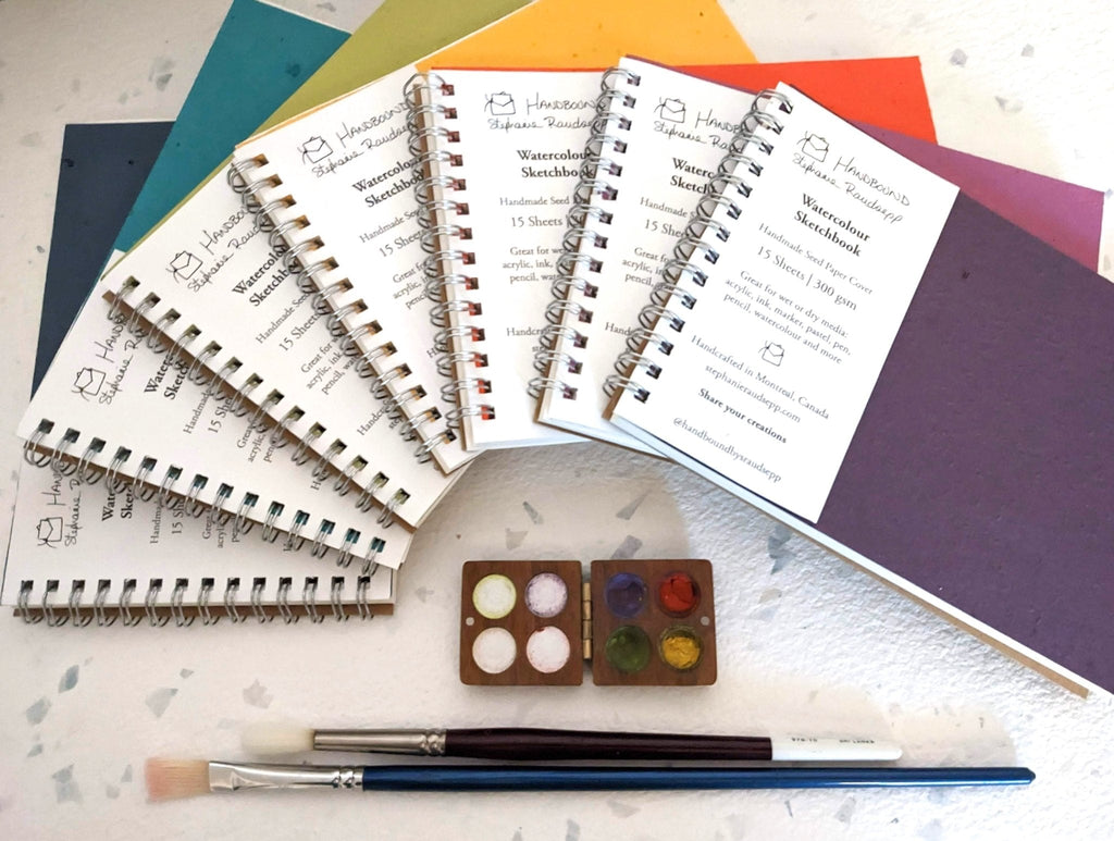 SECONDS | Large | Plantable Watercolour Sketchbooks | Final Sale