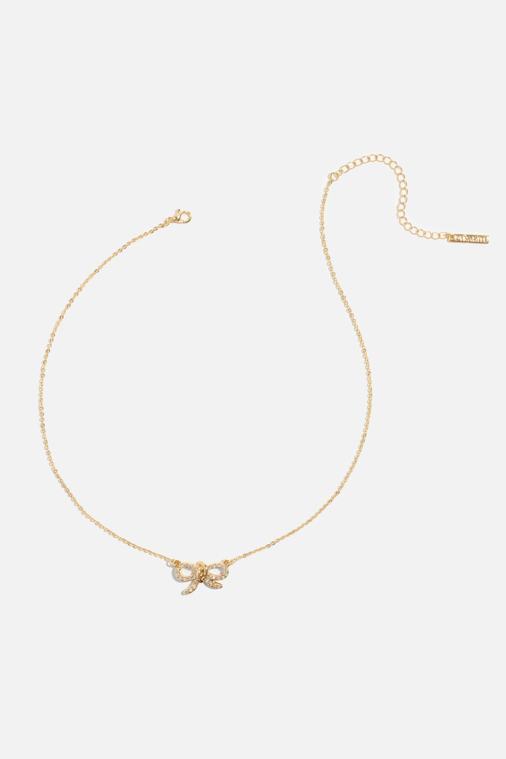 Collier nœud noué en pierres précieuses
