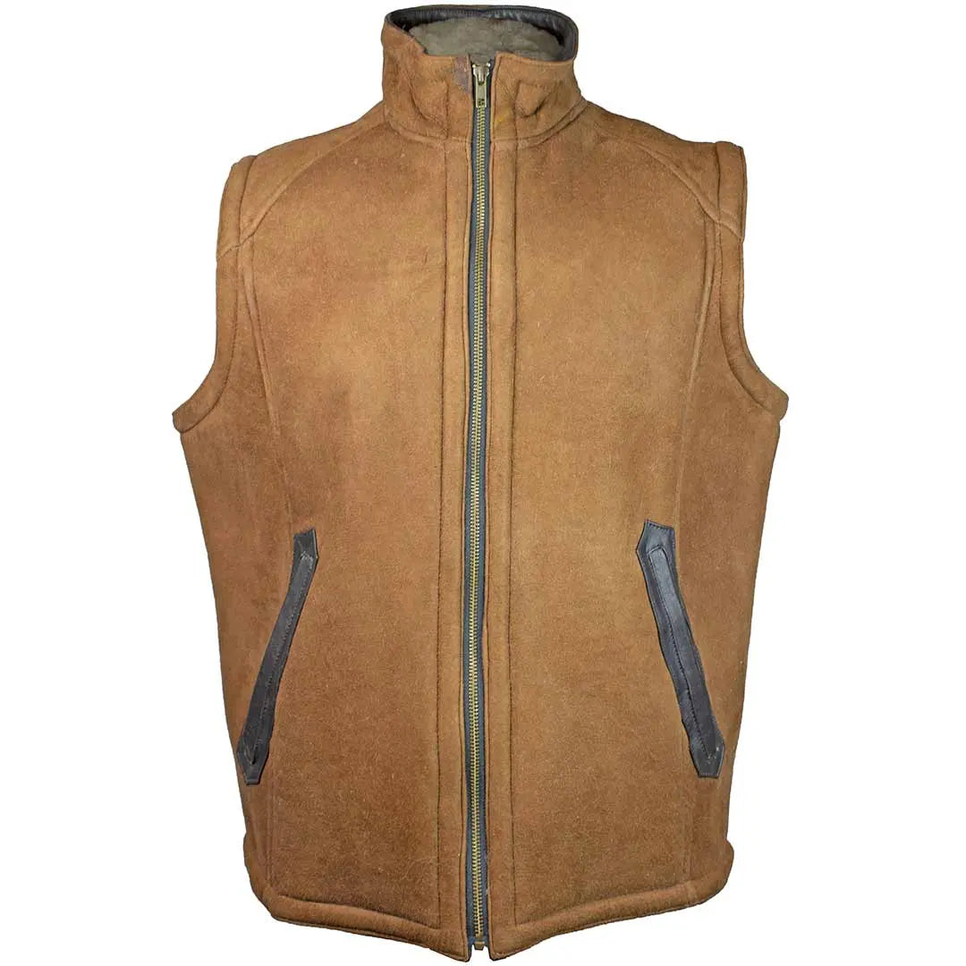Gilet en daim Barry pour homme d'Erick Cordova