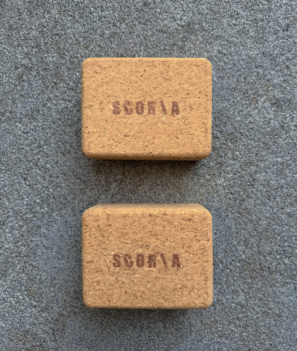 Essential Handstand & Hand Balancing Cork Blocks | Set of Two | 100% Natural