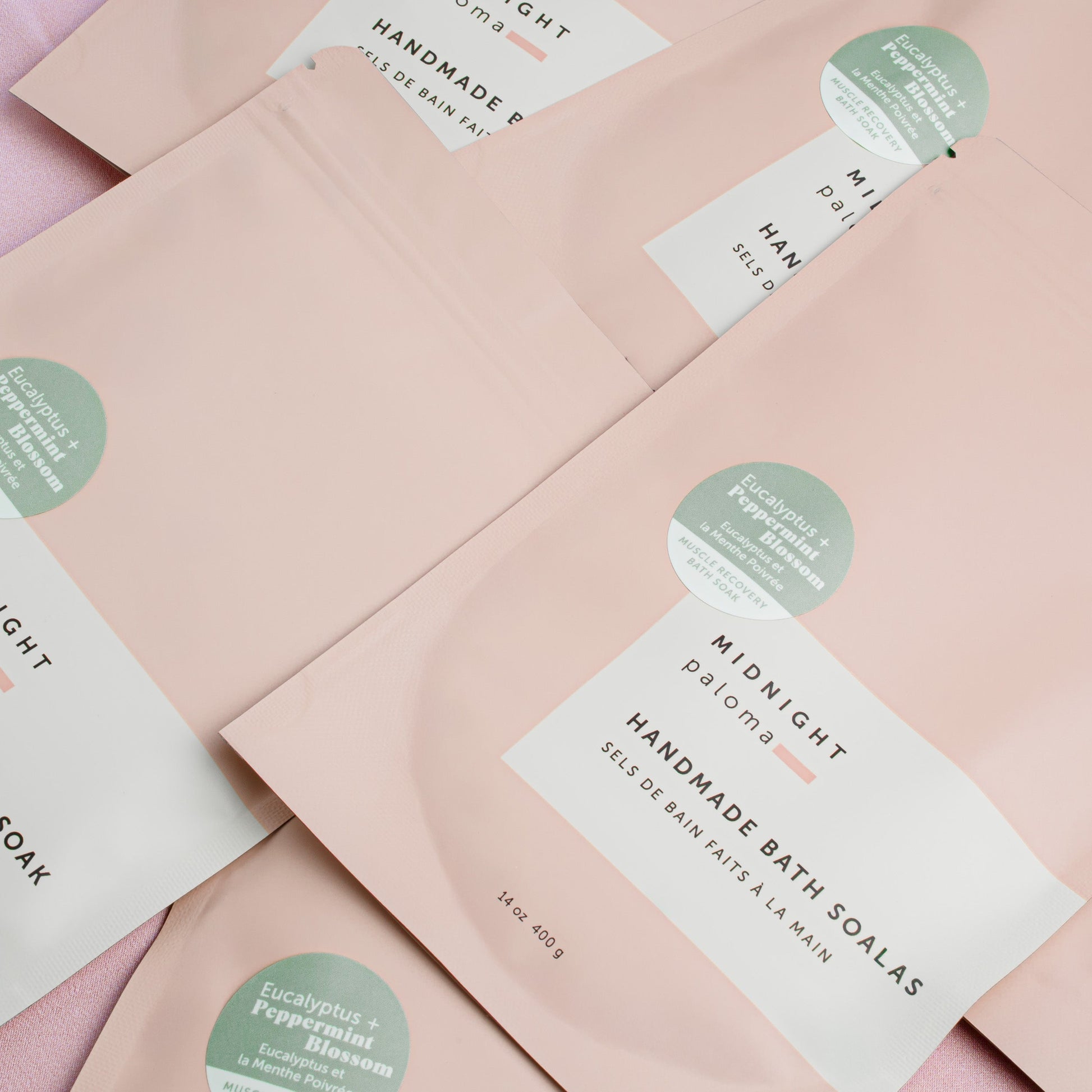 Bain moussant à l'eucalyptus et à la menthe poivrée