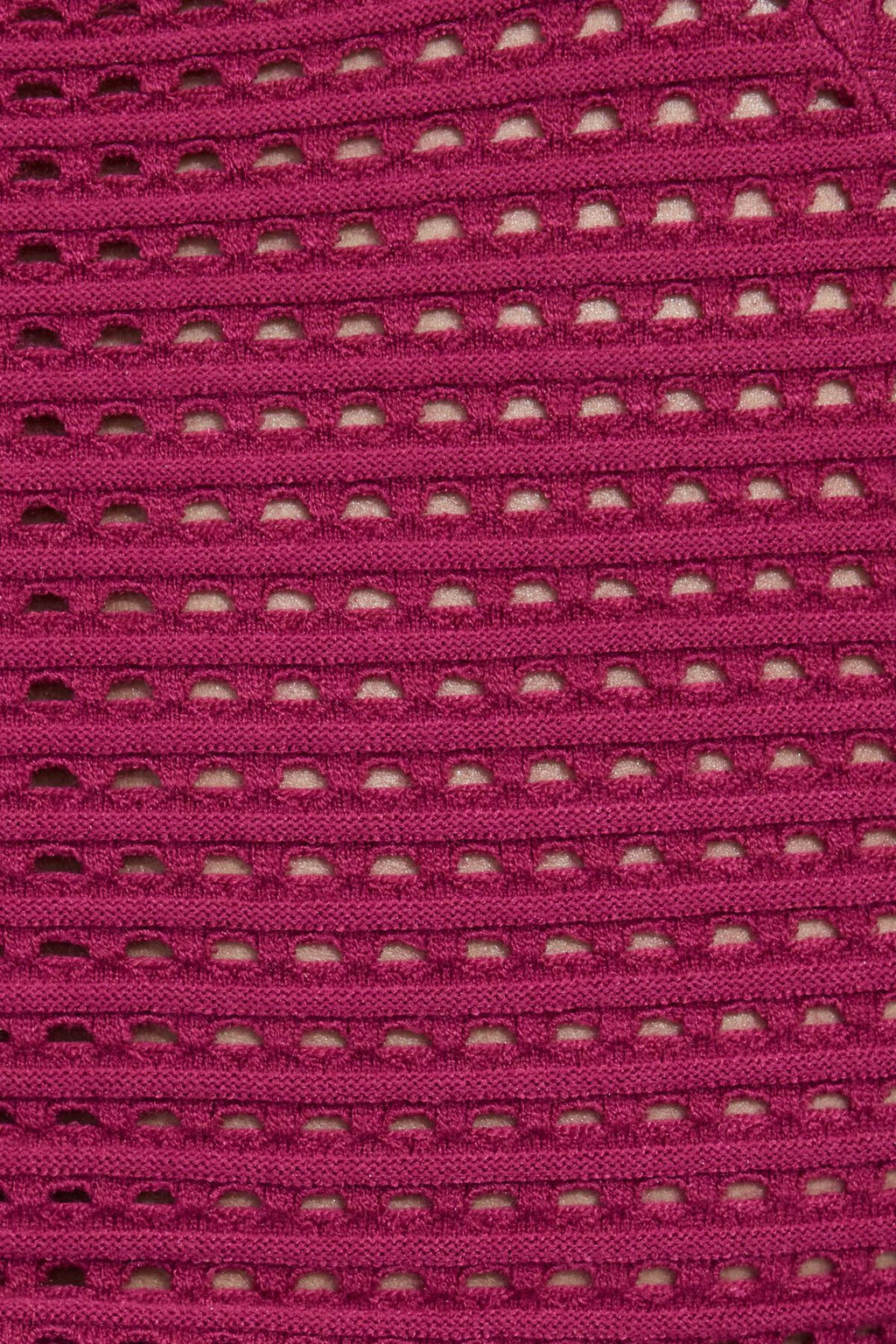 Sheer V-Neck Knit Crop Tee