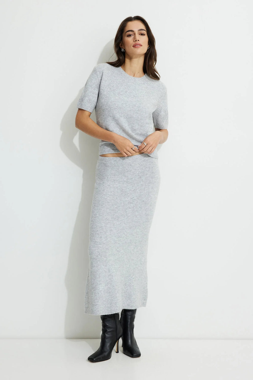 Knit Mermaid Maxi Skirt