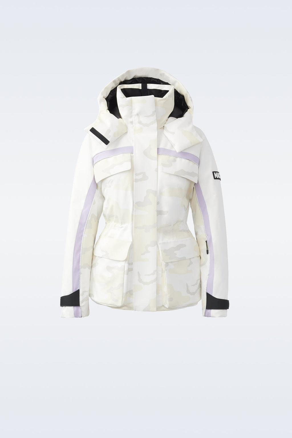 ICLYN-R Medium down ski jacket with removable hood