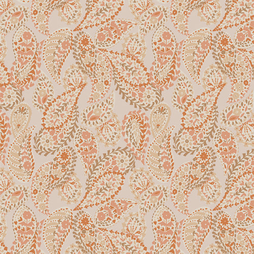 AGF Tumbleweed; Paisley Power Desert FLANELLE, 1/4 yard