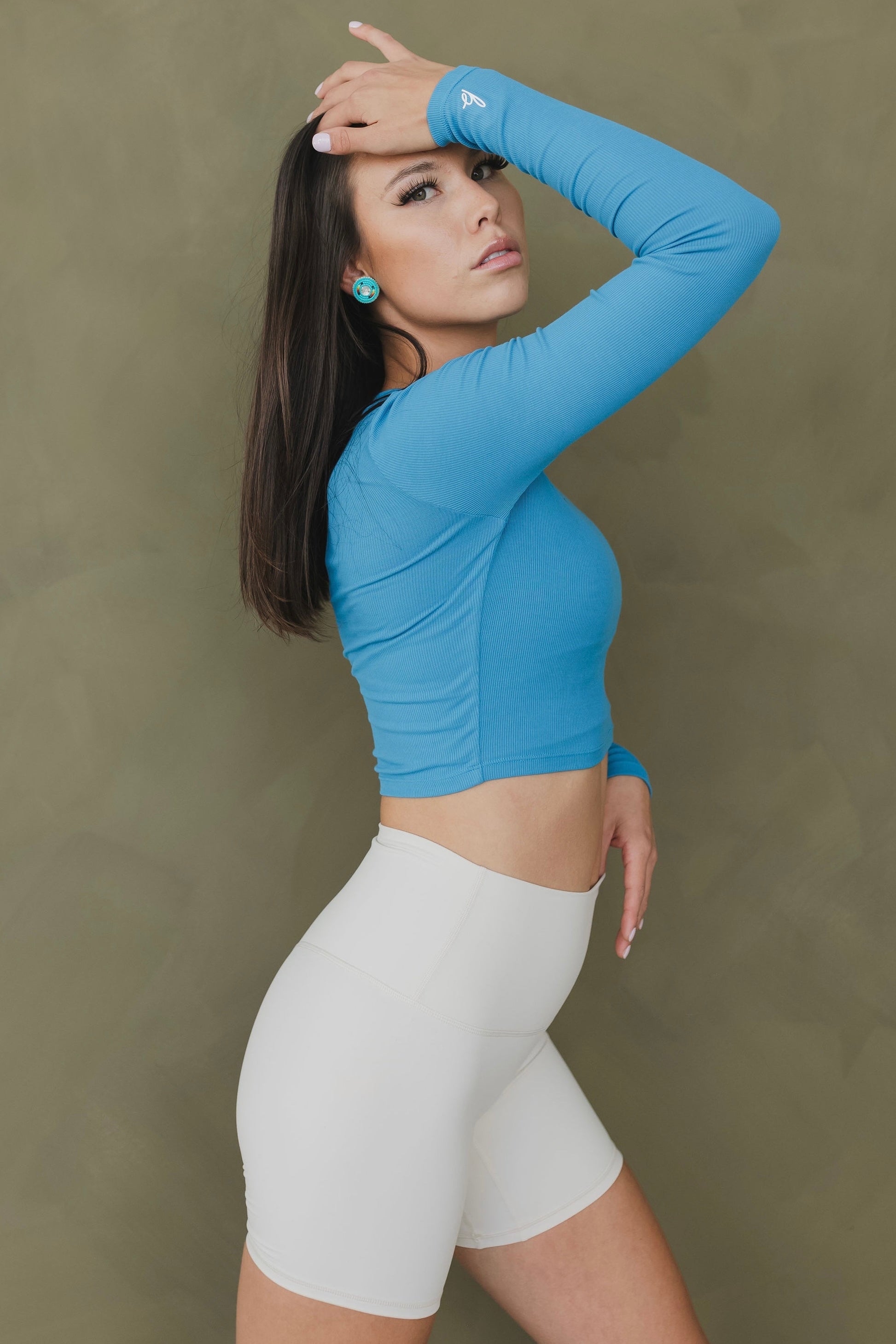 Ribbed Crew *Cropped