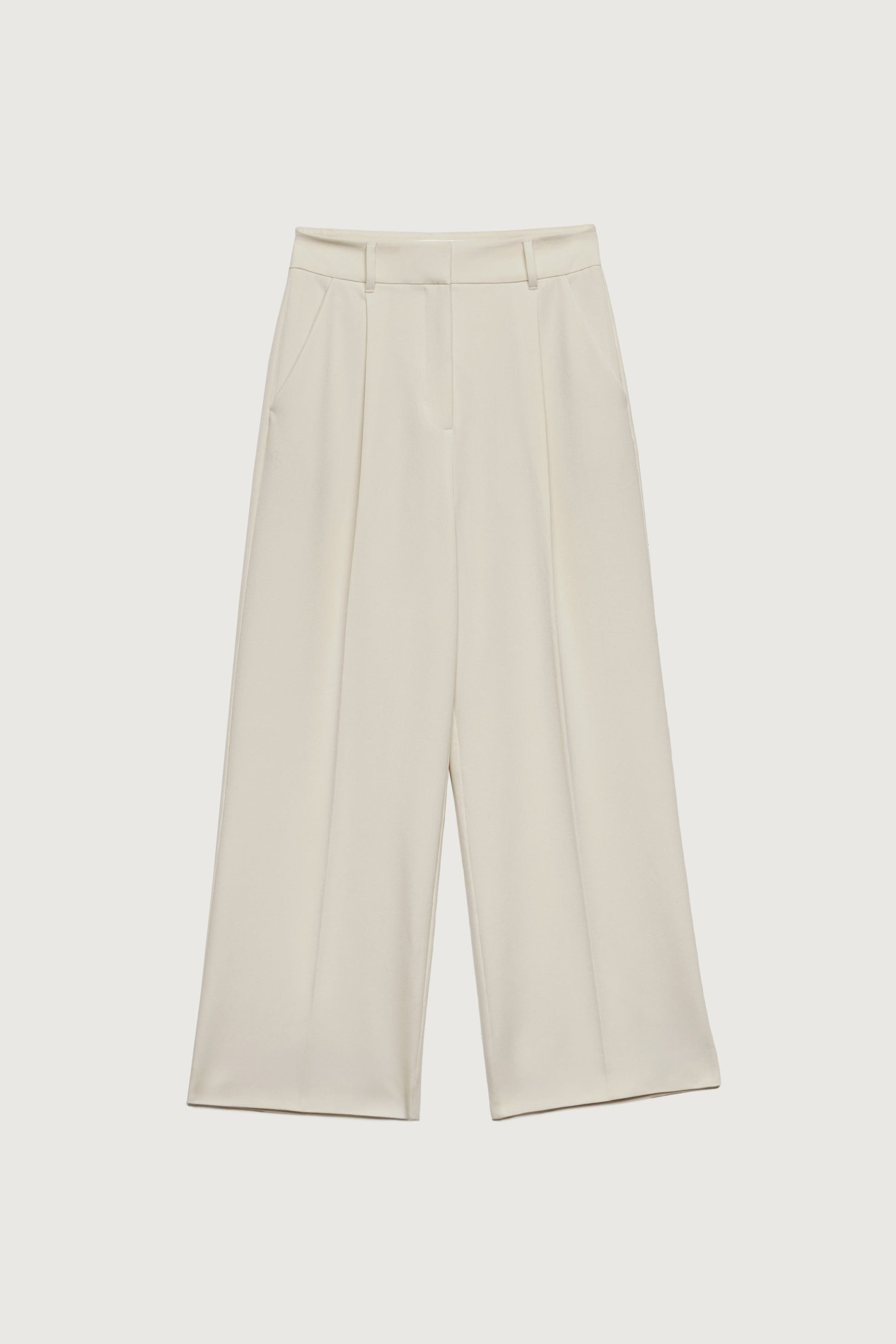 PANTALON À JAMBES LARGES