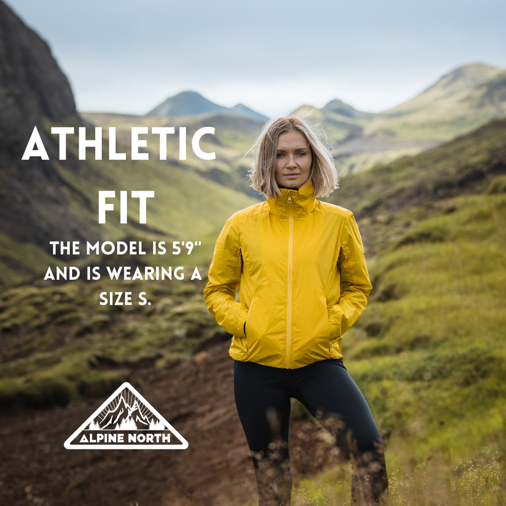 PELLY | VESTE COUPE-VENT ULTRA-LÉGÈRE (RECYCLÉE) POUR FEMME, JAUNE