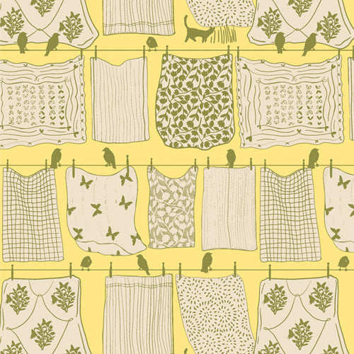 AGF Fresh Linen; Clothesline Breeze, 1/4 yard